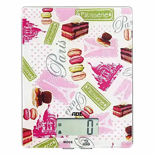 ADE Digitale Küchenwaage KE 1501 Lilou mit LCD-Display und Tara-Funktion