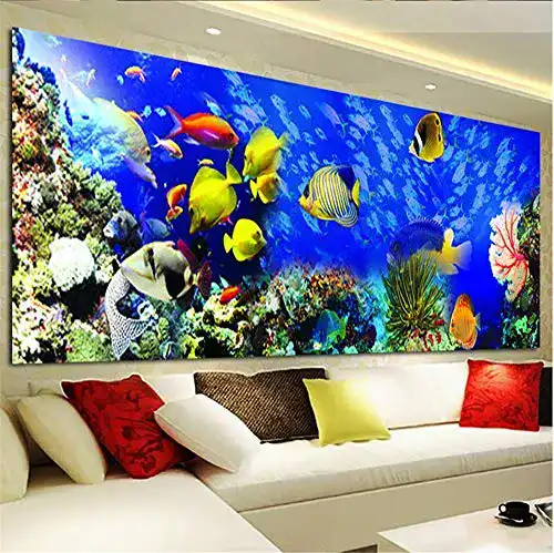Diamond Painting SWECOMZE DIY 5D Diamantmalerei Fisch