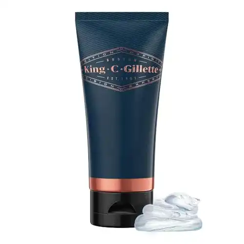 Rasiergel transparent von King C. Gillette für eine sanfte Rasur