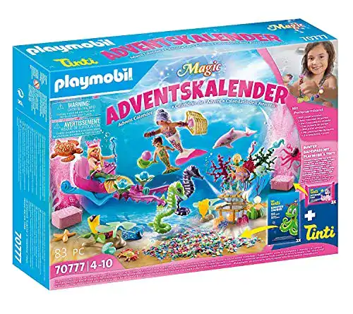 Adventskalender für Kinder: PLAYMOBIL 70777 Badespaß mit Meerjungfrauen
