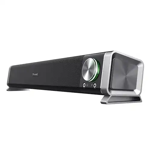 PC-Soundbar Trust Asto mit 12 W Leistung und 6 W RMS