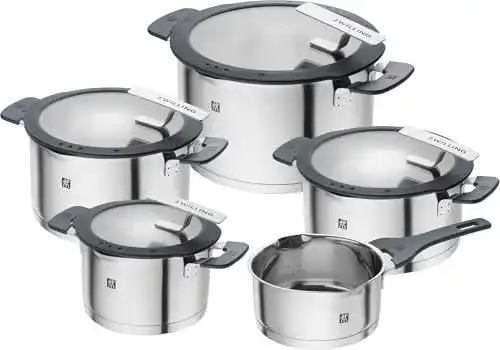 Zwilling Simplify Edelstahl-Kochtopfset, 5-teilig