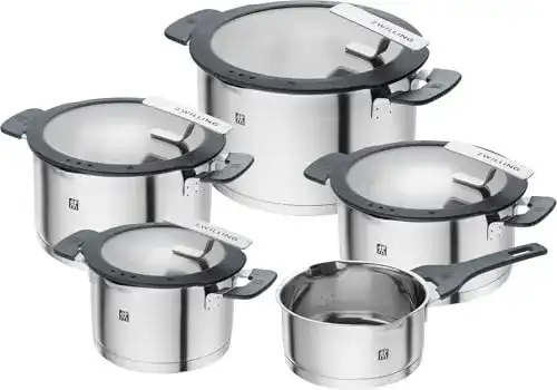 Zwilling Simplify Edelstahl-Kochtopfset, 5-teilig