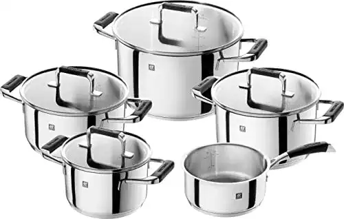 Zwilling Cornelia Poletto Kochgeschirr-Set 5-teiliges Topfset