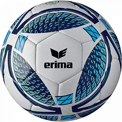 Erima Fußball Senzor Training New Navy/Curacao – Langlebiger Trainingsball