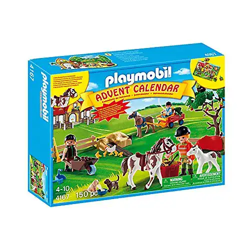 Playmobil Adventskalender 4167 Reiterhof im Vergleich