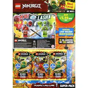 Ninjago Blue Ocean 6 Next Level Trading Cards Super Pack