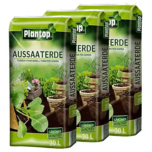 Anzuchterde Plantop 3 x 20 Liter für die Pflanzenanzucht