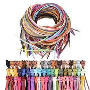 Lederbänder Mejoser 1m x 3mm in 60 Farben für DIY-Projekte