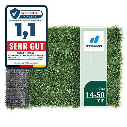 Kunstrasen Floordirekt Outdoor Rasenteppich Meterware
