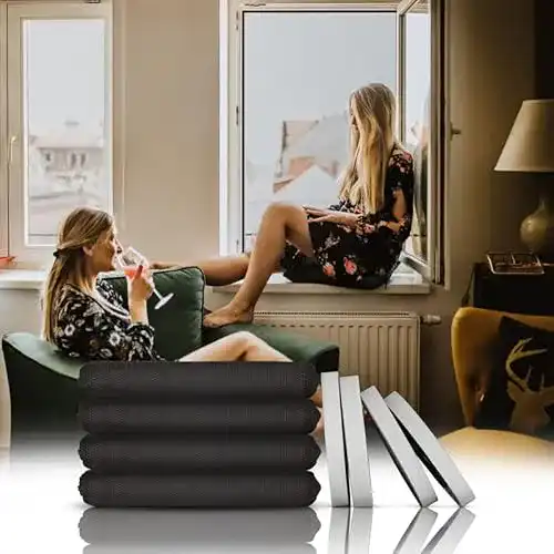 Fliegengitter Bestlivings 4er Pack für Fenster, Mückennetz