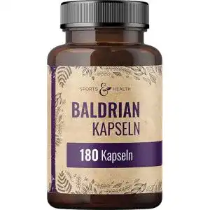 Baldrian Dragees von CDF Sports & Health Solutions – 180 vegane Kapseln