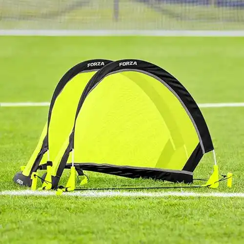 Forza Flash Pop-Up Fußballtore für den Garten in verschiedenen Größen