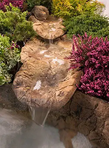 Bachlauf ATG-Line Wasserfall Schalen Set für Gartenteiche, 135 x 50 cm