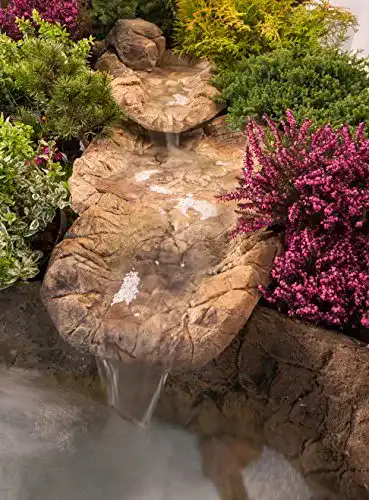 Bachlauf ATG-Line Wasserfall Schalen Set für Gartenteiche, 135 x 50 cm