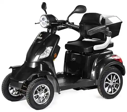 Veleco 4-Rad Elektromobil Faster in Schwarz