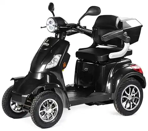 Veleco 4-Rad Elektromobil Faster in Schwarz