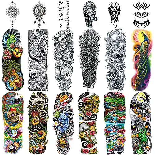 Temporäre Tattoos von Konsait – Schwarze Tätowierungen für jeden Anlass
