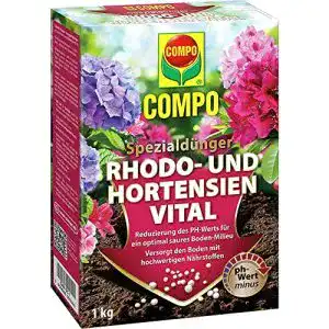Rhododendron-Dünger Compo Rhodo- und Hortensien Vital für gesunde Pflanzen