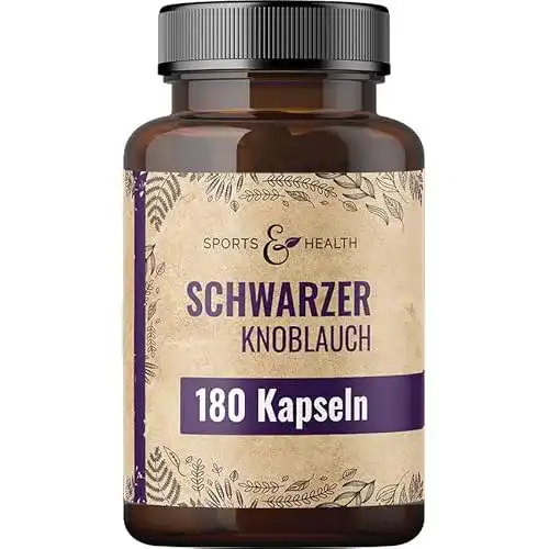 Schwarze Knoblauch Kapseln von CDF Sports & Health Solutions