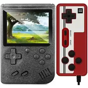 Retoo Retro Mini Handheld Spielkonsole mit 400 Spielen