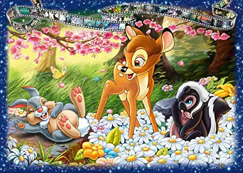 Ravensburger Puzzle 19677 Bambi mit 1000 Teilen für Erwachsene