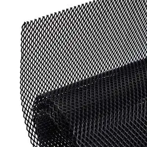 Streckmetall AggAuto 100 x 33 cm in Schwarz für Kühlergitter