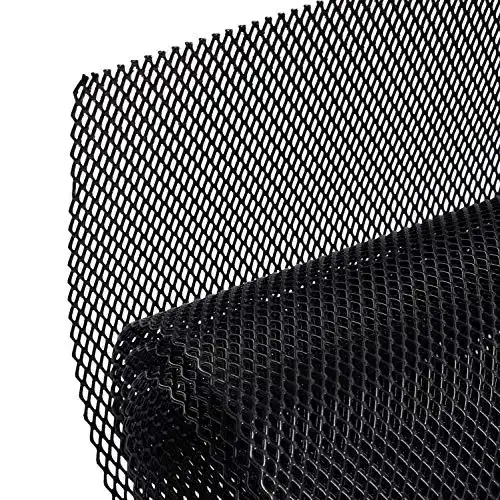 Streckmetall AggAuto 100 x 33 cm in Schwarz für Kühlergitter