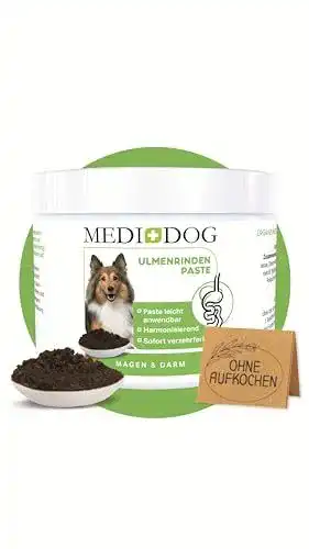 Darmsanierung für Hunde: MEDIDOG 500g Ulmenrinden Paste