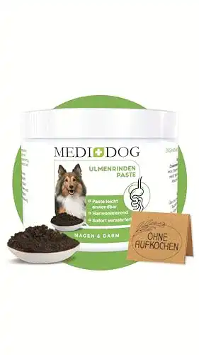 Darmsanierung für Hunde: MEDIDOG 500g Ulmenrinden Paste