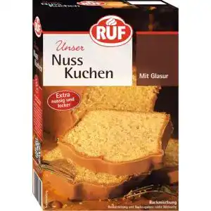 Ruf Nusskuchen Backmischung 520g für einfache Zubereitung