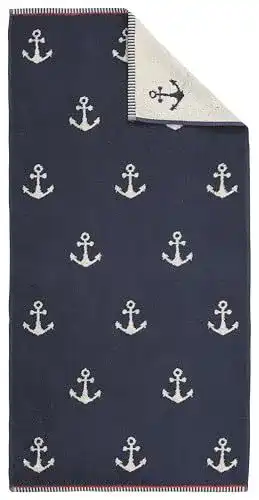 Dyckhoff Handtuch Maritim Nautic 50 x 100 cm aus 100% Baumwolle