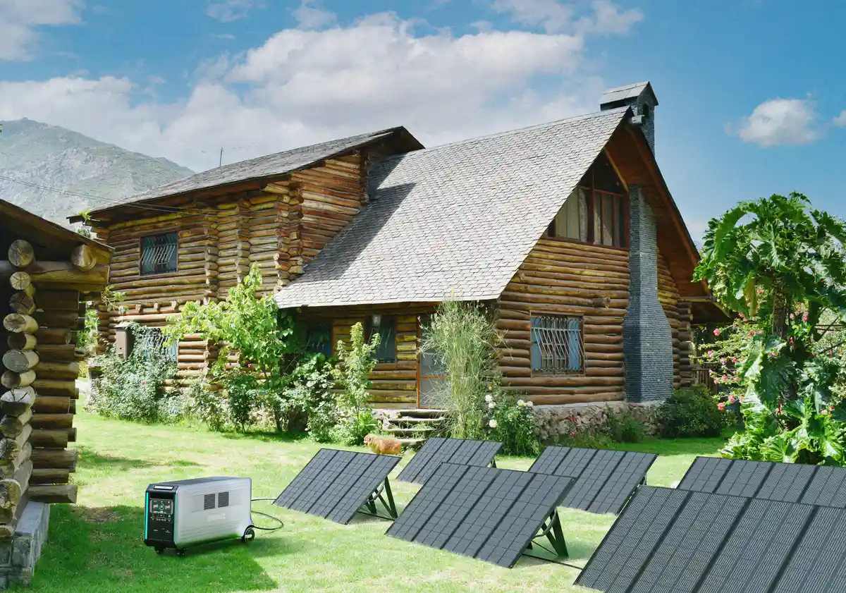 Powerstation mit Solarpanel - Powerstation mit Solarpanel