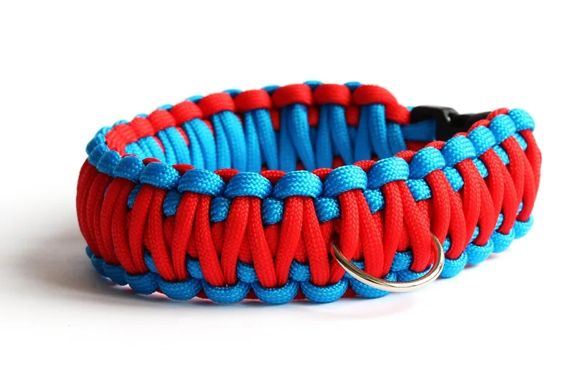 Ein sauber aufgerolltes Bündel Paracord als Outdoor-Ausrüstung, bereit für den Einsatz.