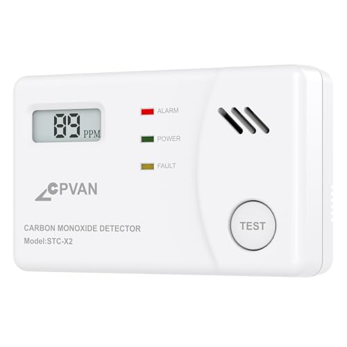Kohlenmonoxidmelder CPVAN STC-X2 mit TÜV Rheinland und EN 50291