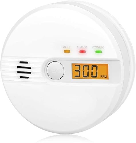 Kohlenmonoxidmelder mit LCD-Anzeige und 85 dB Alarm GAS-96776