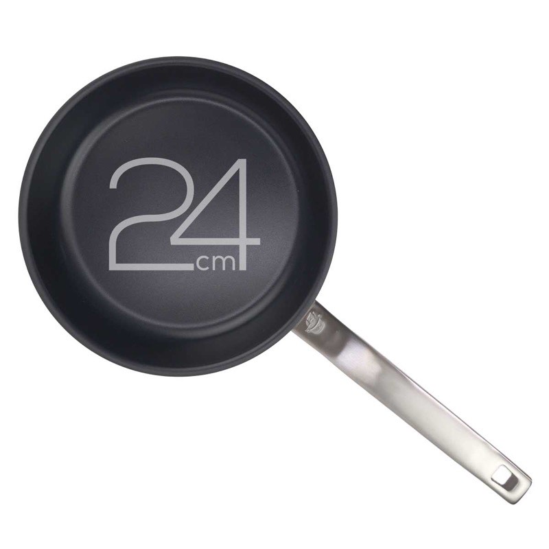 GreenKitchen TiKenko-Pan 24 cm mit Glasdeckel und Titanplasma-Oberfläche